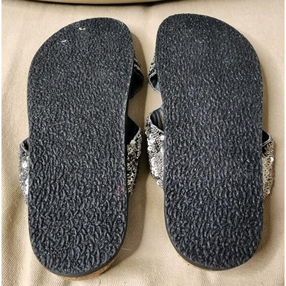 Free People Moon Child Embellished Sandal Women's Shoes Size 37.5 / US 7 - Picture 6 of 7